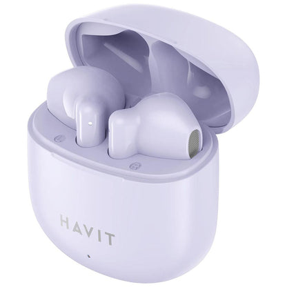 Handsfree Bluetooth HAVIT TW976, TWS, Fialová
