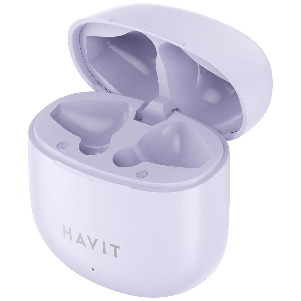 Handsfree Bluetooth HAVIT TW976, TWS, Fialová