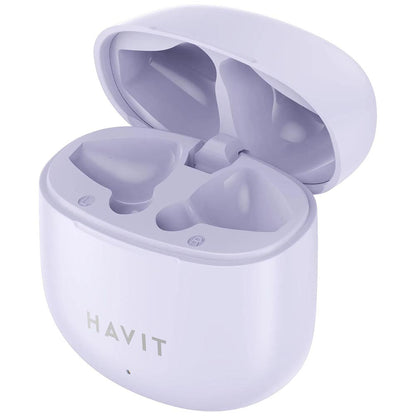 Handsfree Bluetooth HAVIT TW976, TWS, Fialová