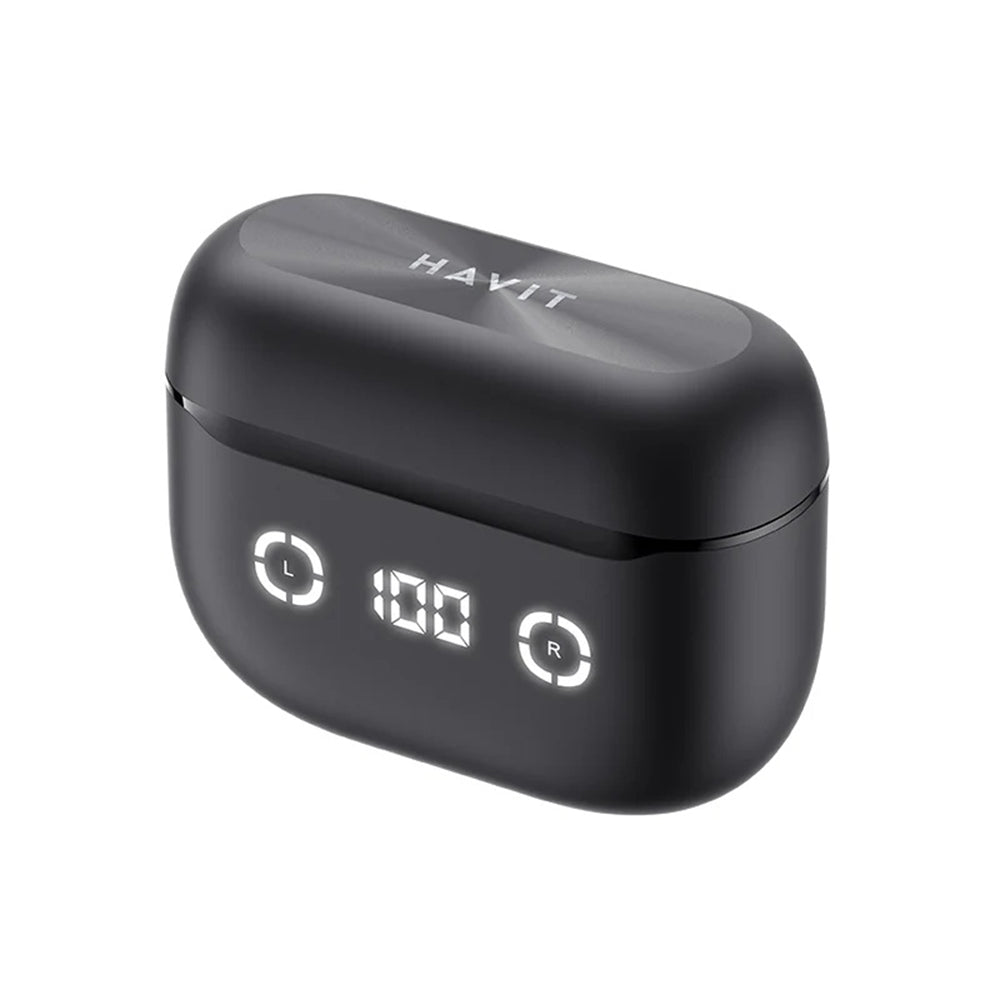 Handsfree Bluetooth HAVIT TW984, TWS, ANC, Čierna