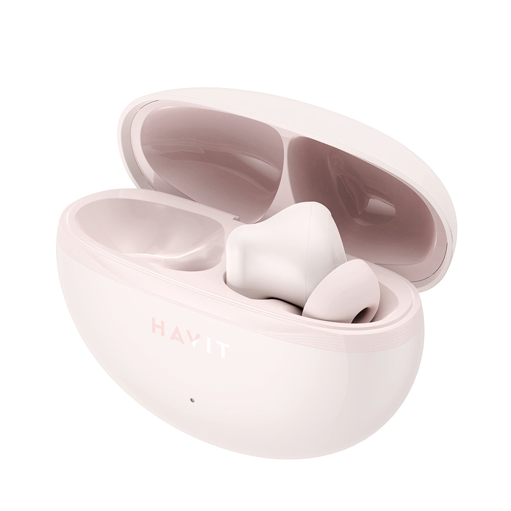 Handsfree Bluetooth HAVIT TW986, TWS, Ružová