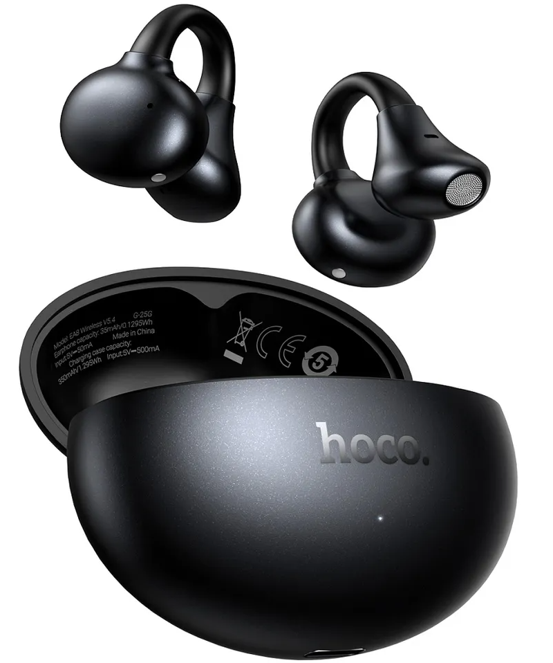 Handsfree Bluetooth HOCO EA8, TWS, Čierna