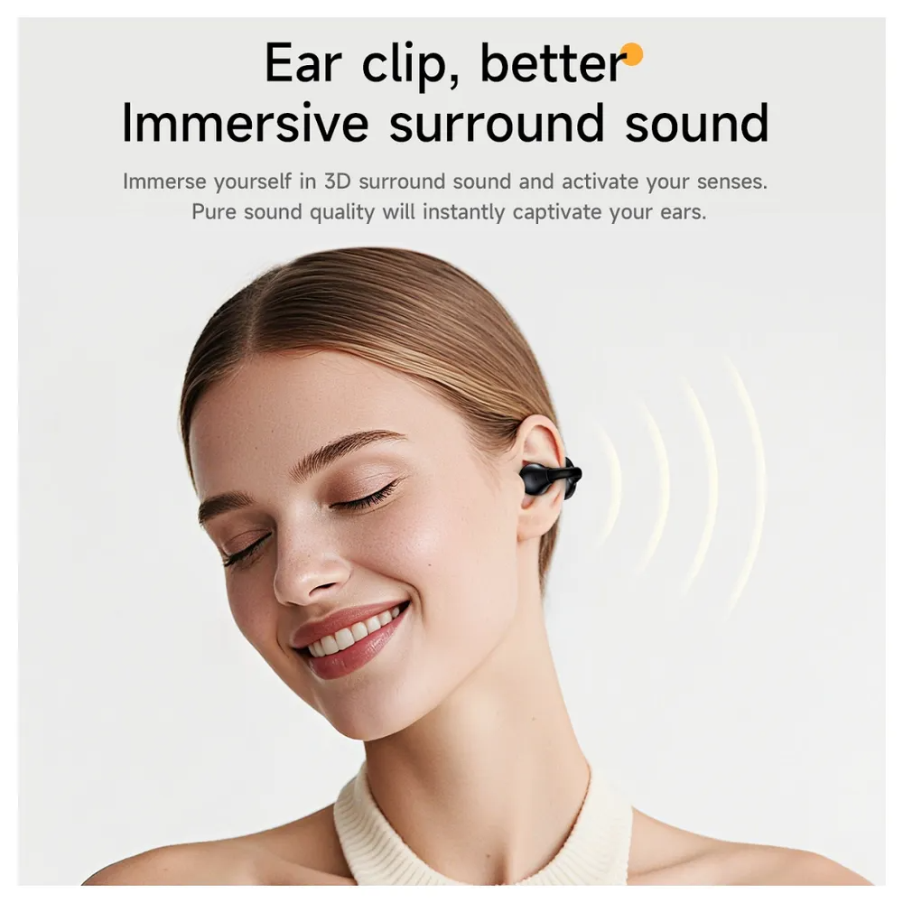 Handsfree Bluetooth HOCO EA8, TWS, Čierna