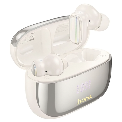 Handsfree Bluetooth HOCO EQ20, TWS, ANC, MultiPoint, Biela