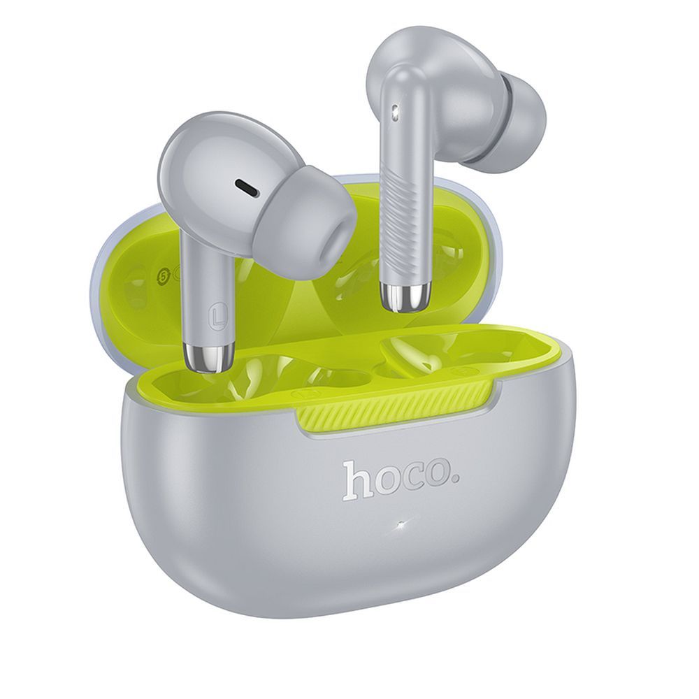 Handsfree Bluetooth HOCO EQ24, TWS, Sivá