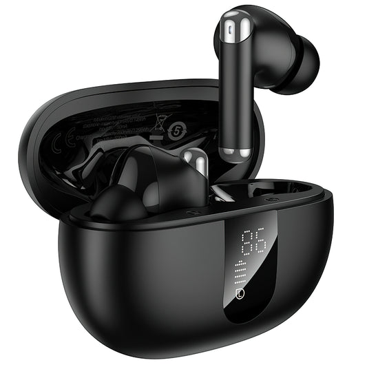 Handsfree Bluetooth HOCO EQ26, TWS, ANC, Čierna