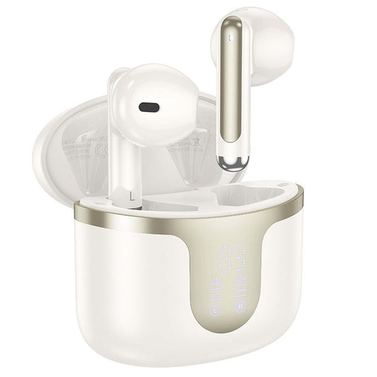Handsfree Bluetooth HOCO EQ7, TWS, Biela