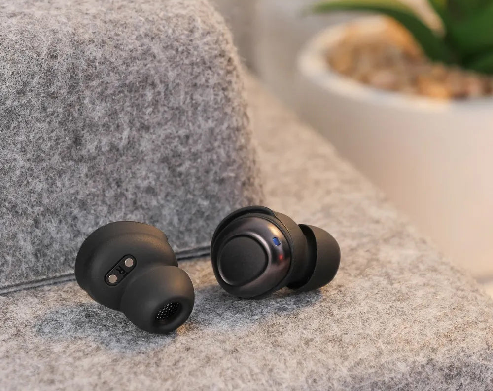 Handsfree Bluetooth HOCO EW200, TWS, Čierna