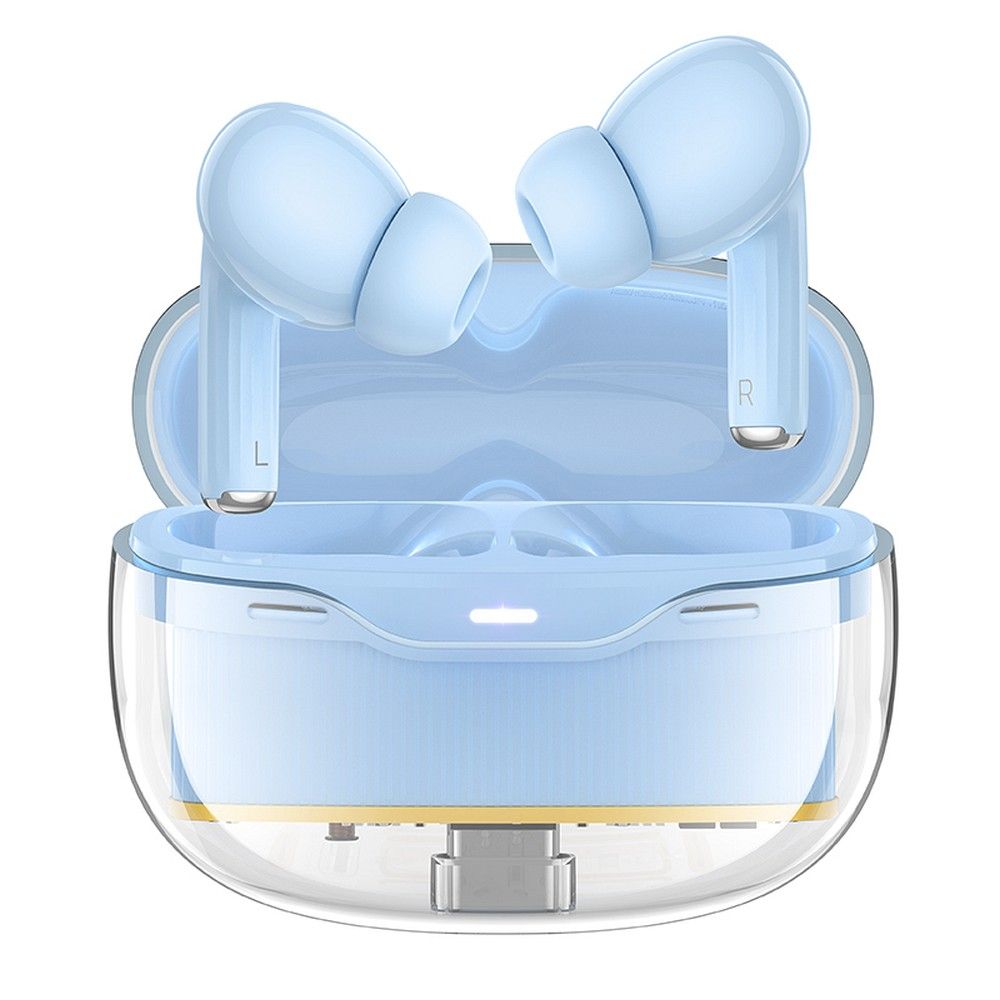 Handsfree Bluetooth HOCO EW54, TWS, Modrá