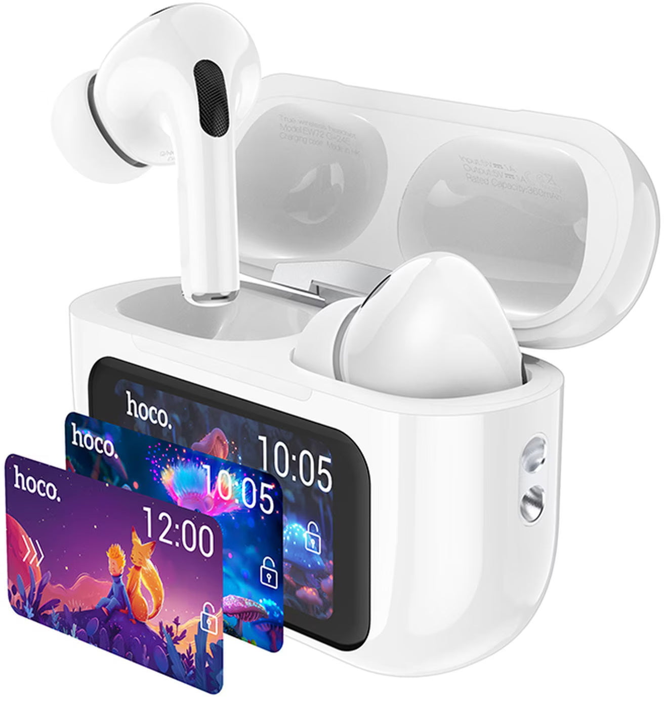 Handsfree Bluetooth HOCO EW72, TWS, ANC, Biela
