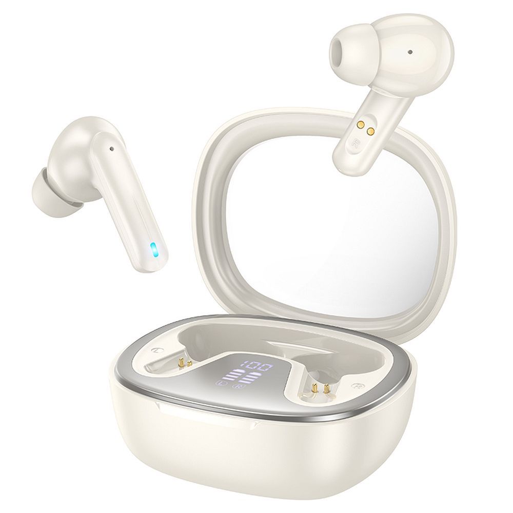 Handsfree Bluetooth HOCO Shadow EQ6, TWS, Biela