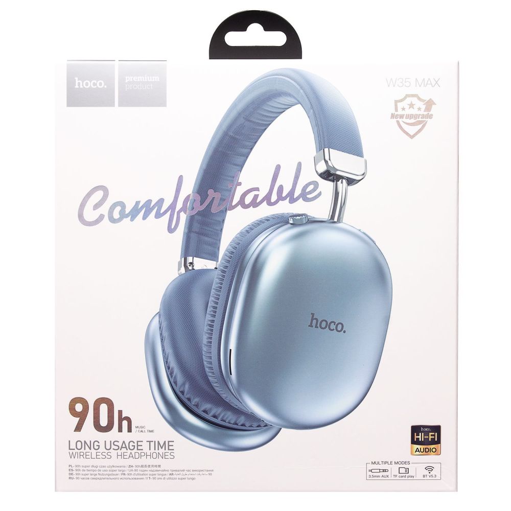 HOCO W35 Max Bluetooth Handsfree, A2DP, Blue