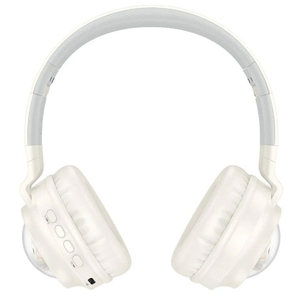 Handsfree Bluetooth HOCO W50 Kids Cute Cat, A2DP, Biela