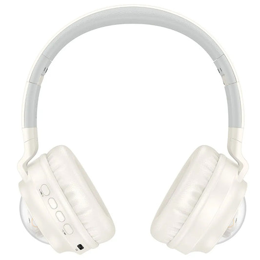 Handsfree Bluetooth HOCO W50 Kids Cute Cat, A2DP, Biela
