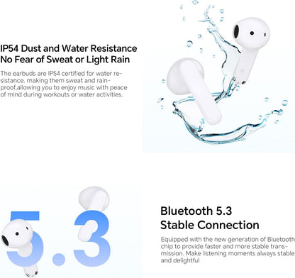 Handsfree Bluetooth Honor Choice X7e, TWS, ANC, Biela 5504ABHF
