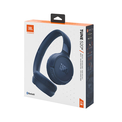 Handsfree Bluetooth JBL Tune 520BT, MultiPoint, A2DP, Modrá JBLT520BTBLUEU