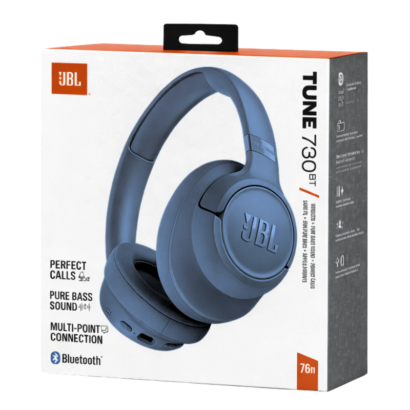 Handsfree Bluetooth JBL Tune 730BT, MultiPoint, A2DP, Modrá JBLT730BTBLU