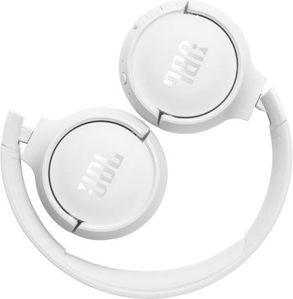 Handsfree Bluetooth JBL Tune 520BT, MultiPoint, A2DP, biele JBLT520BTBTWWHT