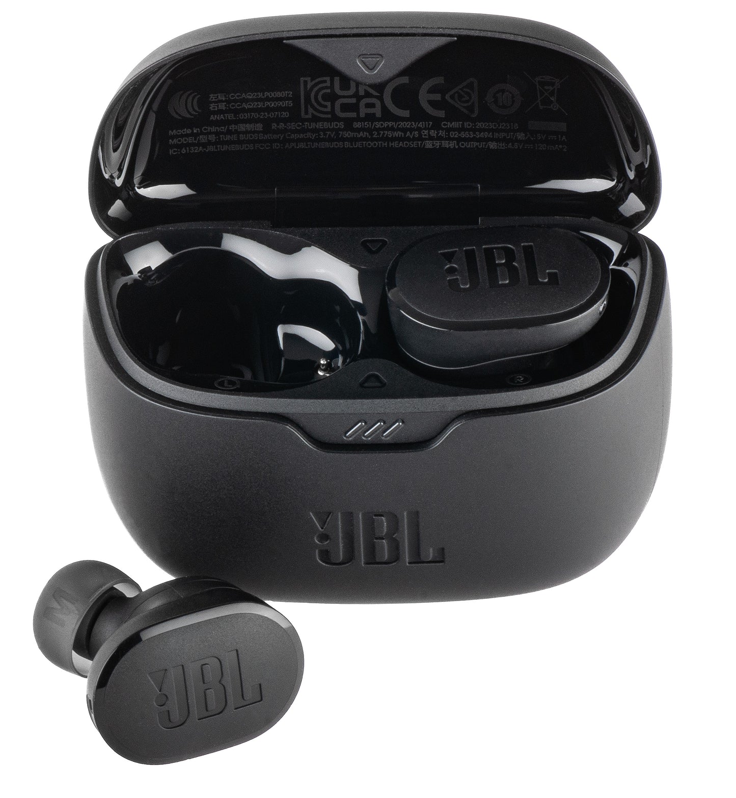 JBL Tune Buds Bluetooth Handsfree, TWS, ANC, Multipoint, Black JBLTBUDSBLK