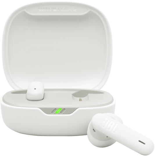 Handsfree Bluetooth JBL Wave Flex 2, TWS, ANC, MultiPoint, Biela JBLWFLEX2WHT