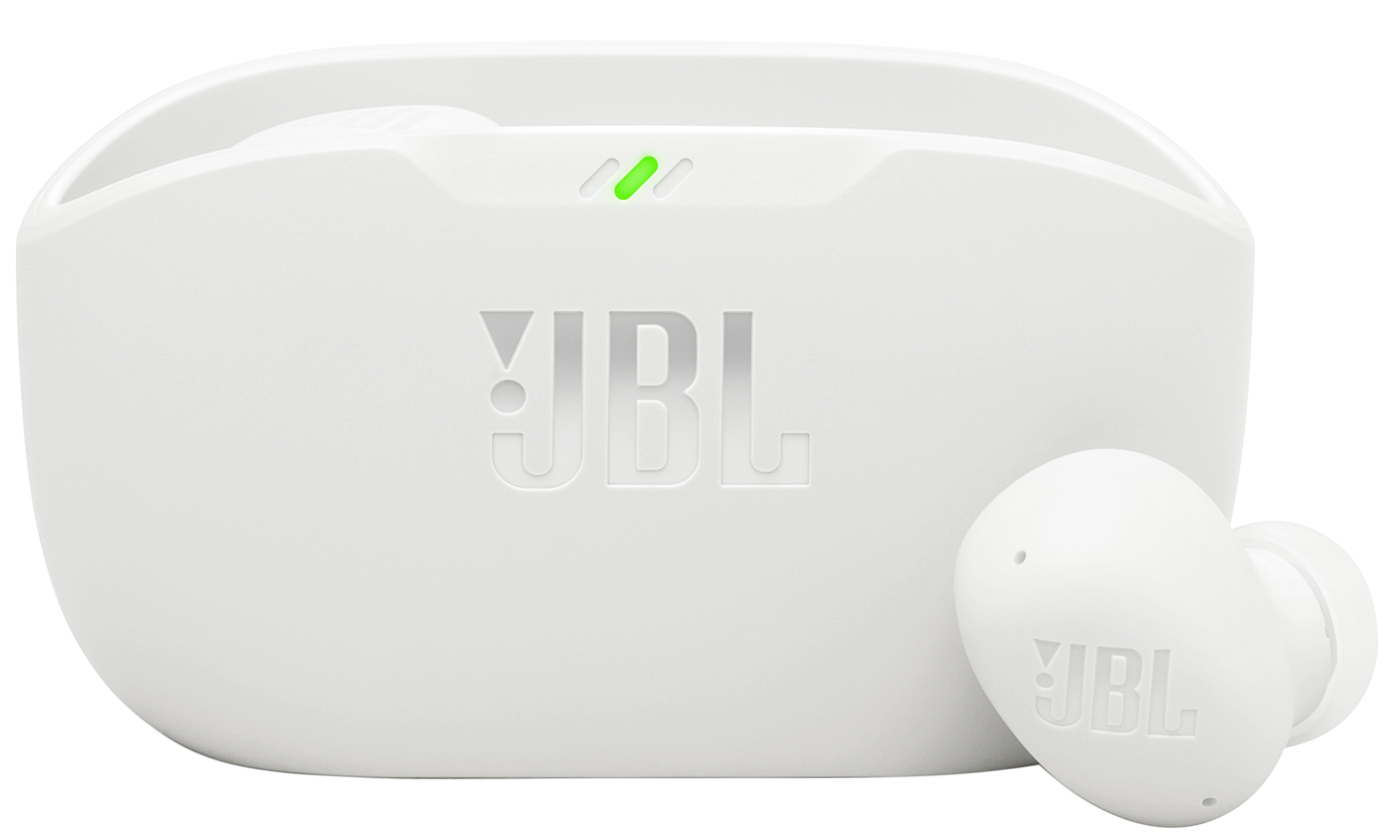 Handsfree Bluetooth JBL Wave Buds 2, TWS, ANC, MultiPoint, Biely JBLWBUDS2WHT