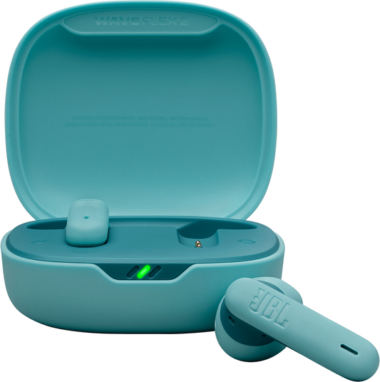 Handsfree Bluetooth JBL Wave Flex 2, TWS, ANC, MultiPoint, Modrá JBLWFLEX2BLU