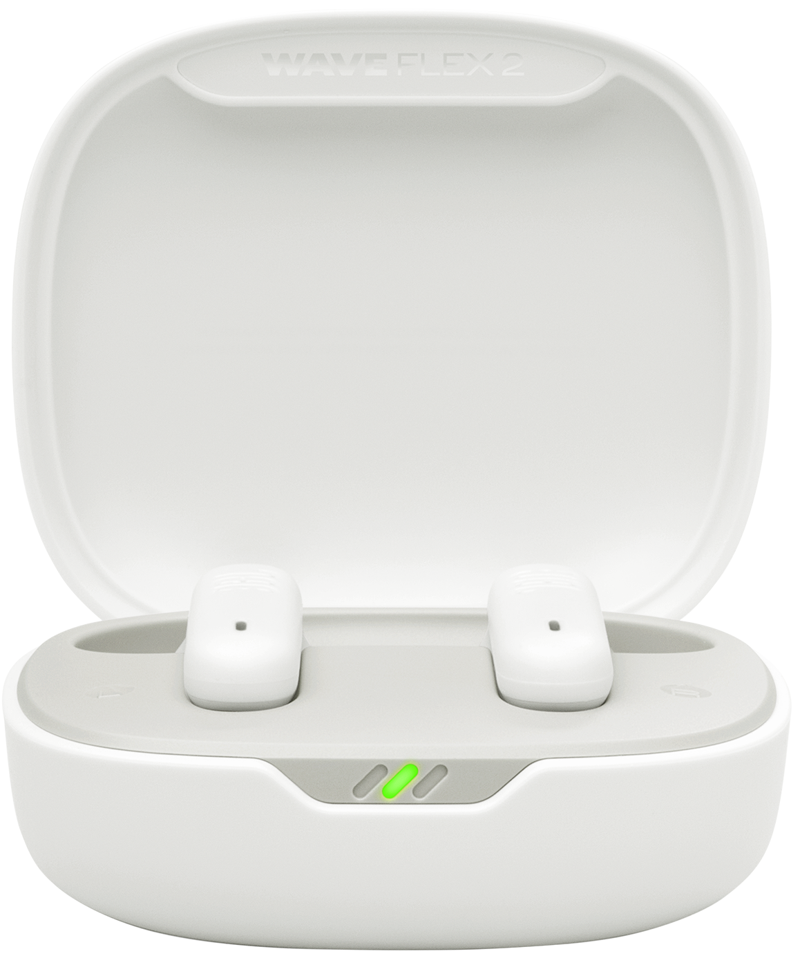 Handsfree Bluetooth JBL Wave Flex 2, TWS, ANC, MultiPoint, Biela JBLWFLEX2WHT