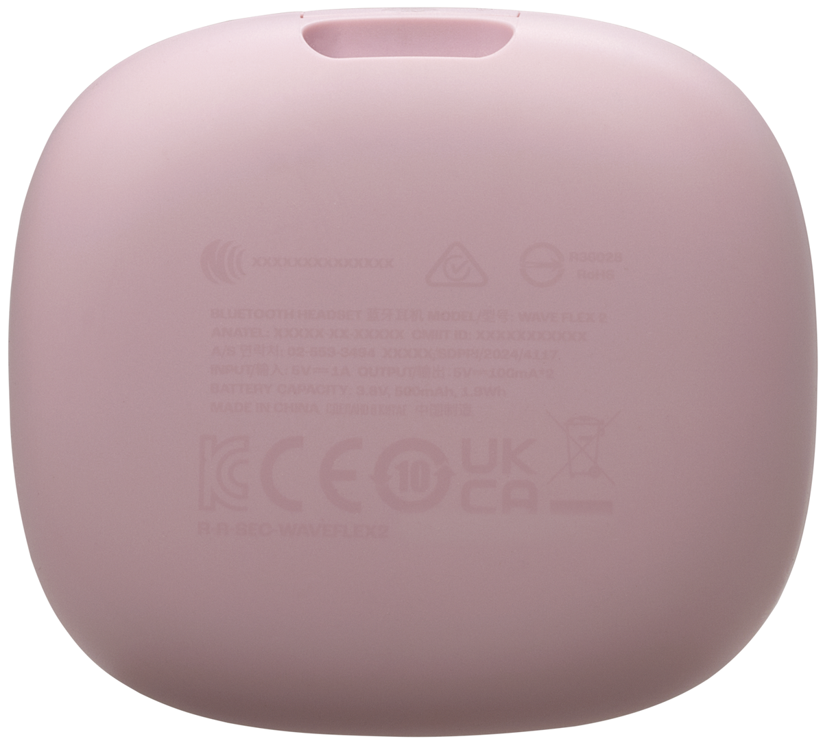Handsfree Bluetooth JBL Wave Flex 2, TWS, ANC, MultiPoint, Ružový JBLWFLEX2PIK