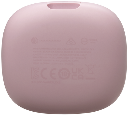 Handsfree Bluetooth JBL Wave Flex 2, TWS, ANC, MultiPoint, Ružový JBLWFLEX2PIK