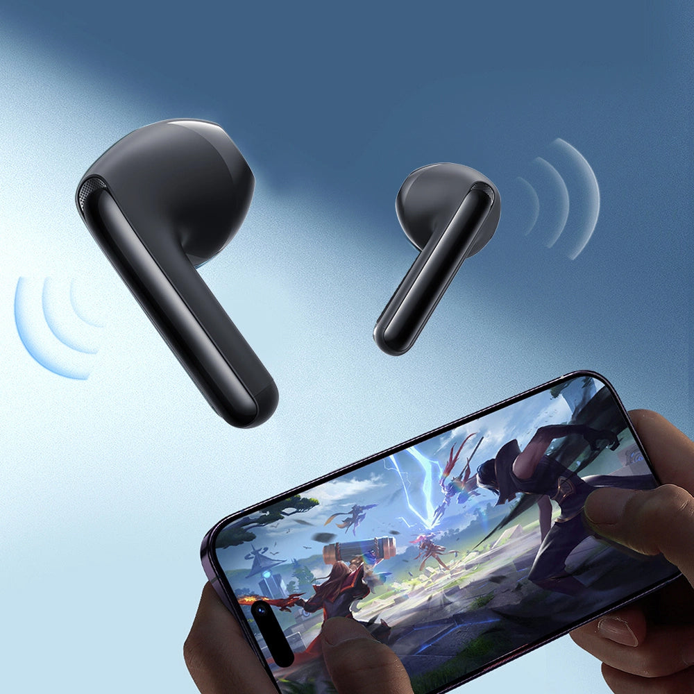 Handsfree Bluetooth Joyroom Funpods JR-FB1, TWS, ANC, Čierna