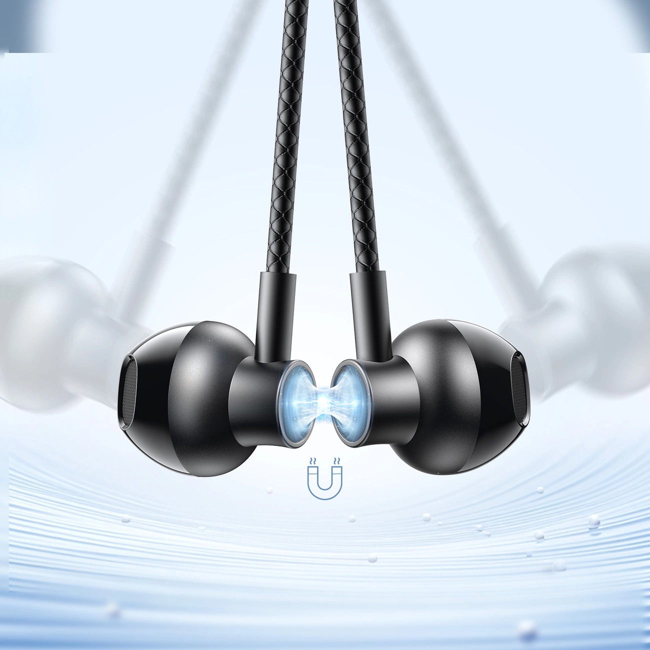 Bluetooth handsfree Joyroom JR-D8, A2DP, čierny