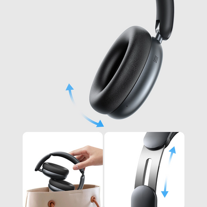 Handsfree Bluetooth Joyroom JR-JH1, A2DP, ANC, Čierna
