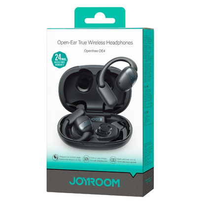 Handsfree Bluetooth Joyroom Open Ear JR-OE4, TWS, Čierna