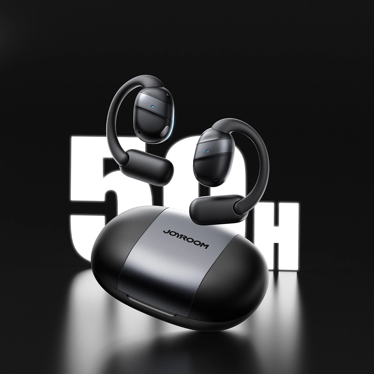 Handsfree Bluetooth Joyroom Open Ear JR-OE4, TWS, Čierna
