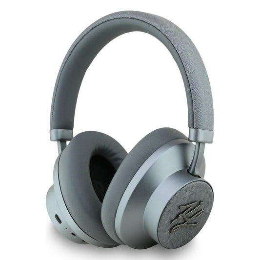 Handsfree Bluetooth Karl Lagerfeld Grained Initials, A2DP, ANC, Sivá