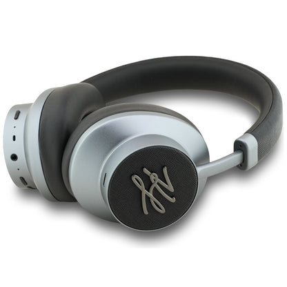 Handsfree Bluetooth Karl Lagerfeld Grained Initials, A2DP, ANC, Čierna