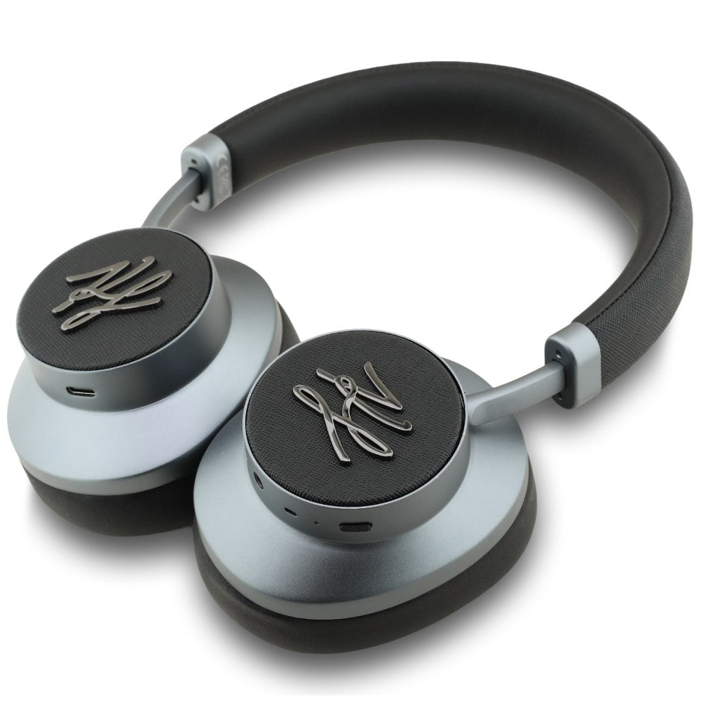 Handsfree Bluetooth Karl Lagerfeld Grained Initials, A2DP, ANC, Čierna