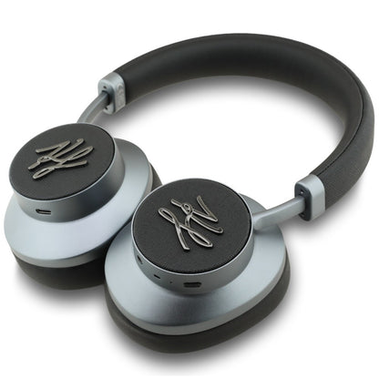 Handsfree Bluetooth Karl Lagerfeld Grained Initials, A2DP, ANC, Čierna
