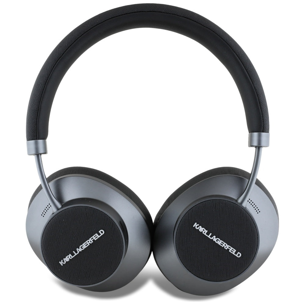 Handsfree Bluetooth Karl Lagerfeld Saffiano Elongated, A2DP, ANC, Čierna