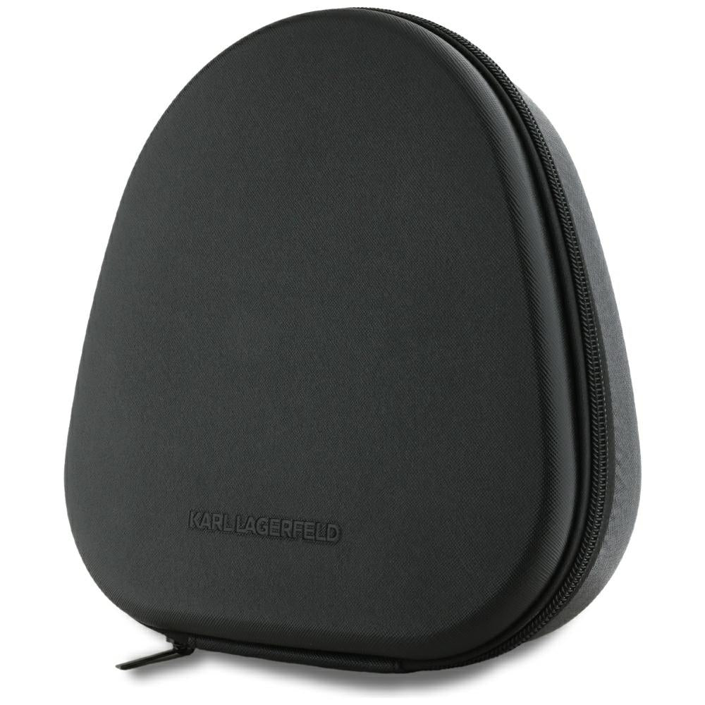 Handsfree Bluetooth Karl Lagerfeld Saffiano Elongated, A2DP, ANC, Čierna