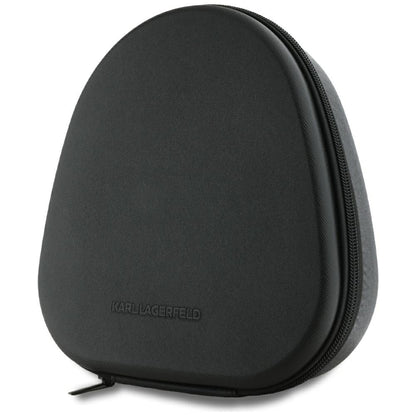 Handsfree Bluetooth Karl Lagerfeld Saffiano Elongated, A2DP, ANC, Čierna