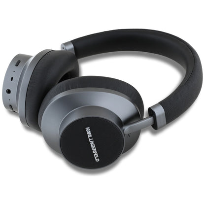 Handsfree Bluetooth Karl Lagerfeld Saffiano Elongated, A2DP, ANC, Čierna