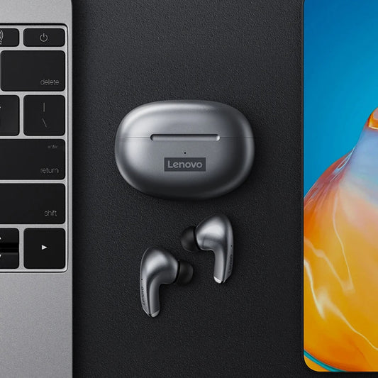Handsfree Bluetooth Lenovo ThinkPlus LP5, TWS, Biela