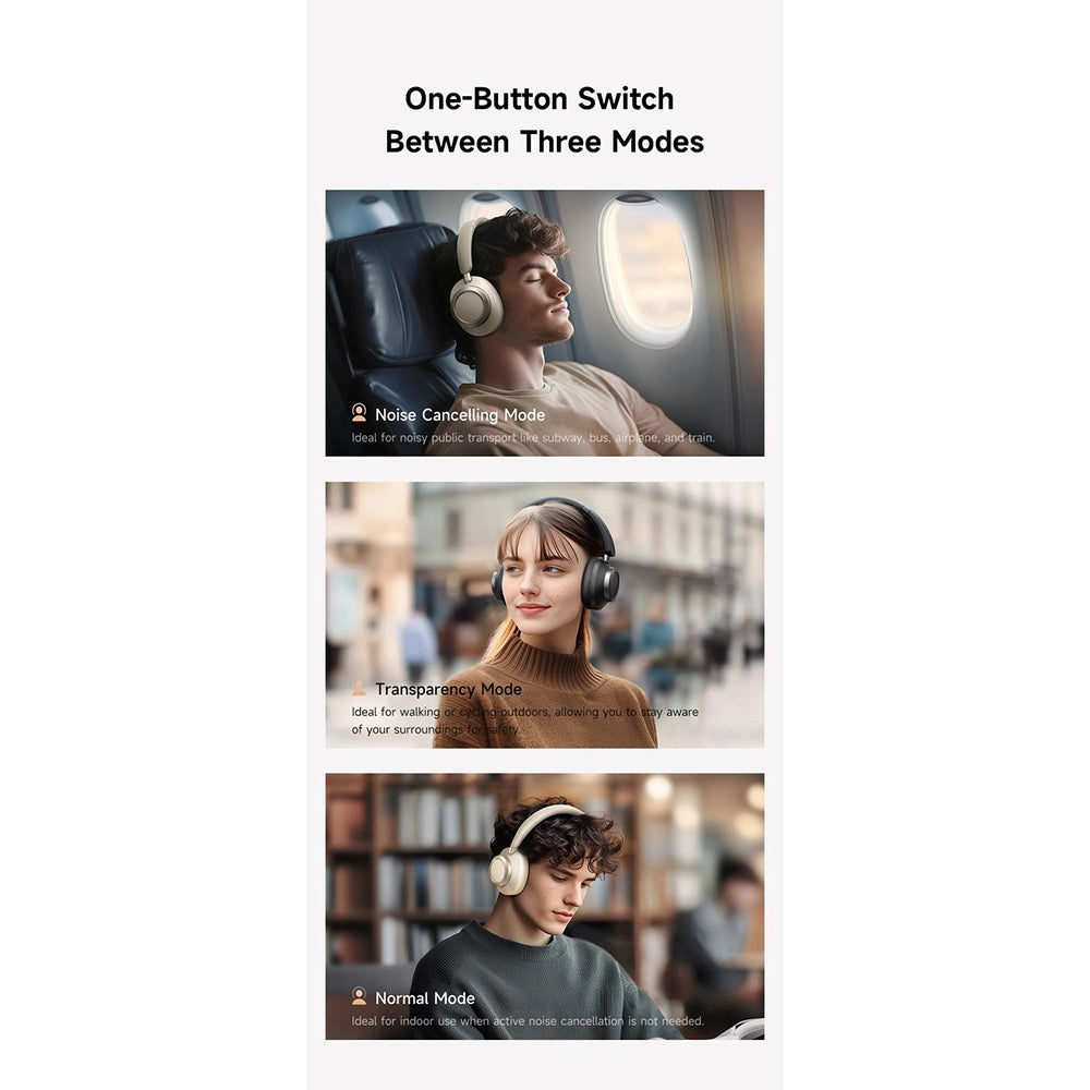 Handsfree Bluetooth McDodo HP-5820 T03, A2DP, ANC, Čierna