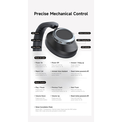 Handsfree Bluetooth McDodo HP-5821 T03, A2DP, ANC, Béžová