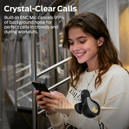 Handsfree Bluetooth Monster AC225, TWS, Čierna
