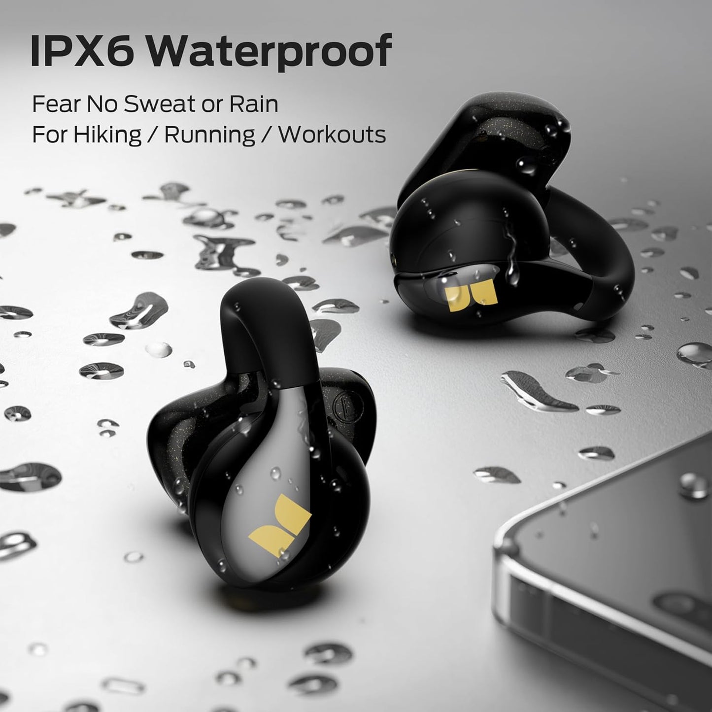 Handsfree Bluetooth Monster AC225, TWS, Čierna