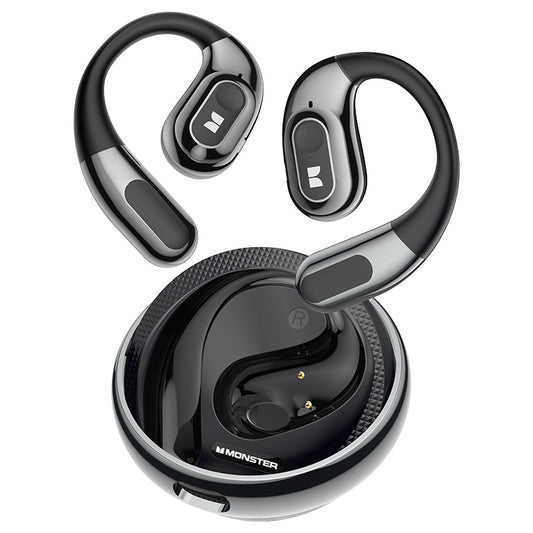 Handsfree Bluetooth Monster AC330 AI Preklad, TWS, Čierna