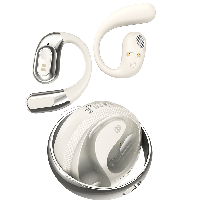 Handsfree Bluetooth Monster AC330 AI Translation, TWS, White