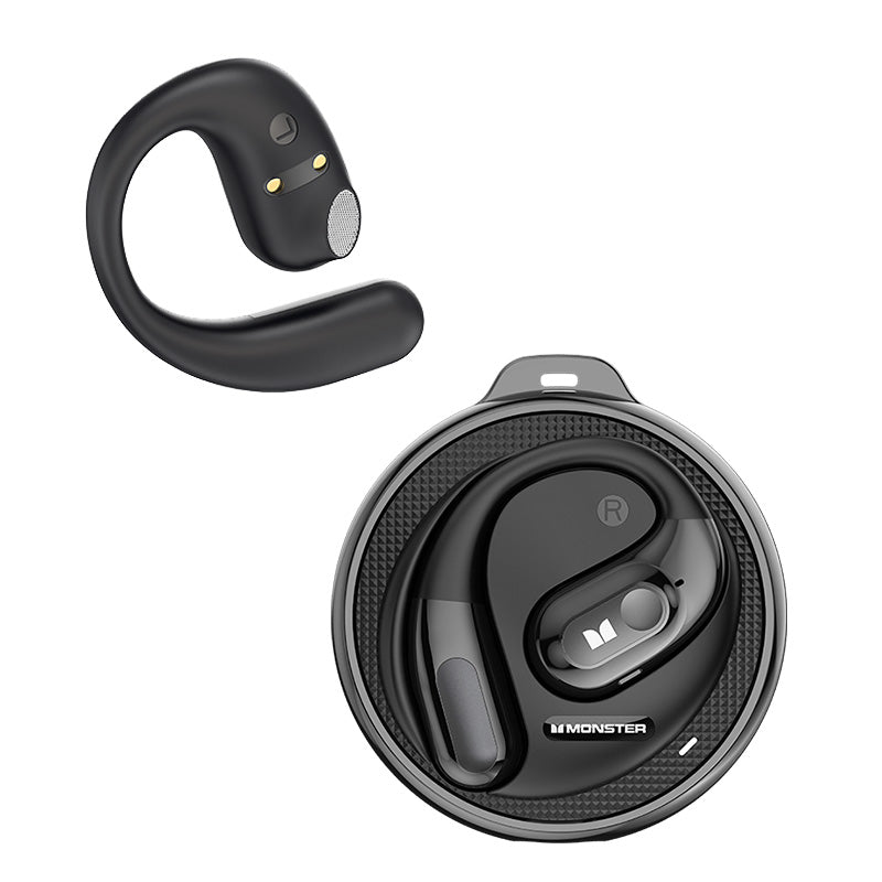 Handsfree Bluetooth Monster AC330 AI Preklad, TWS, Čierna